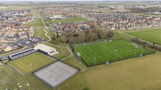 Official opening of the new Northstowe sports pavilion on Saturday 20th January 2024. Picture: davidjohnsonphotographic.co.uk