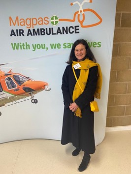 Cllr Bridget Smith at Magpas