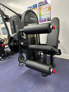 New leg curl equipment at Gamlingay Leisure