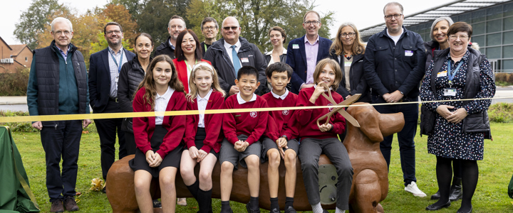 Winners of children’s furniture design competition at Melbourn Science Park