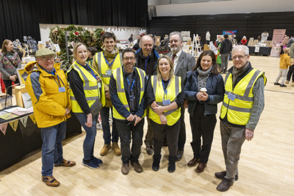 SCDC team at the Cambourne Christmas Market 2023