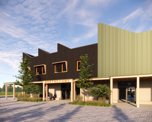 Front Design of Northstowe Community Centre